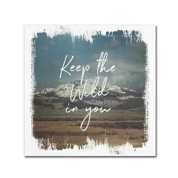 Trademark Fine Art 'Wild Wishes I' Canvas Art by Laura Marshall