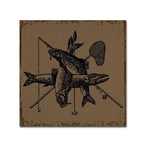 Trademark Fine Art 'Wilderness Lodge 10' Canvas Art by Jean Plout