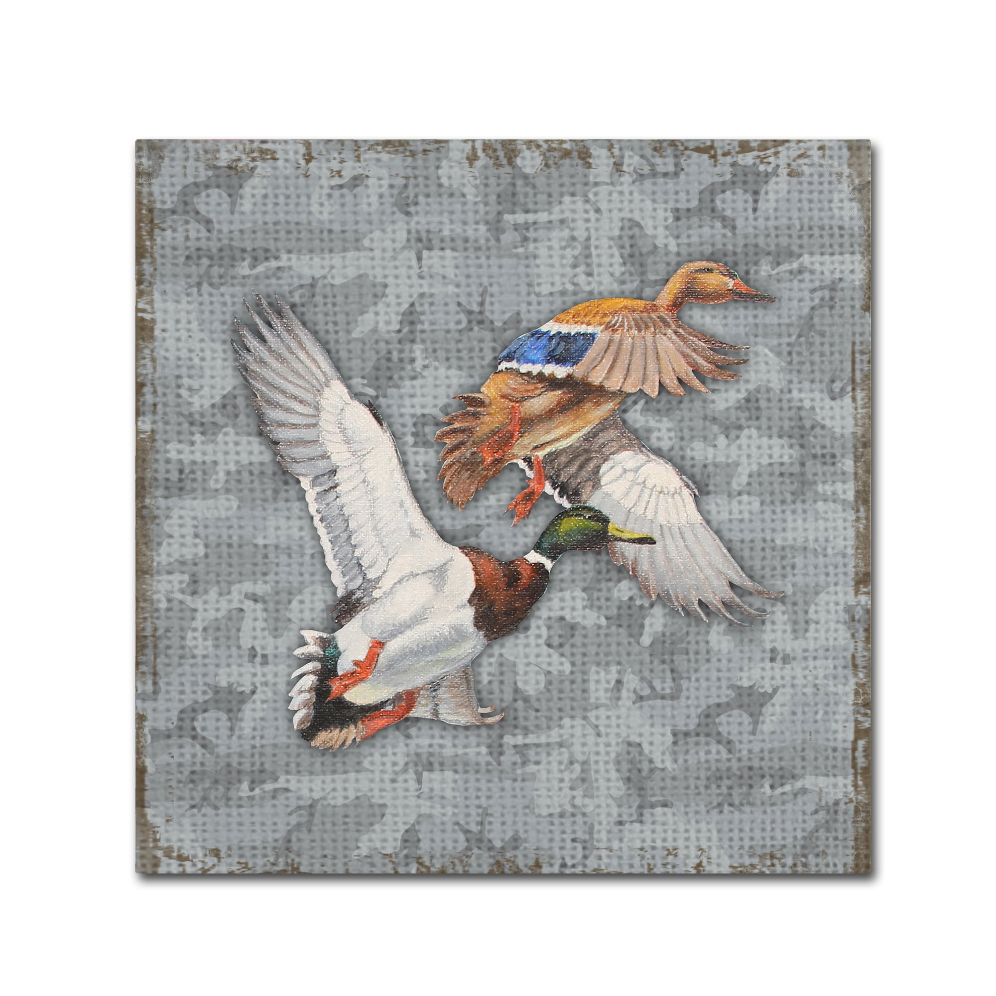 Trademark Fine Art 'Wilderness Lodge 2' Canvas Art by Jean Plout