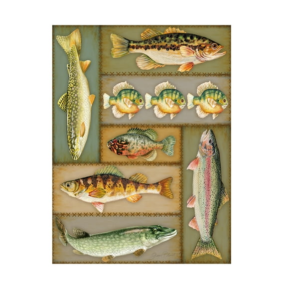 Trademark Fine Art Jean Plout Wilderness Lodge 22 Canvas Wall Art - 14x19