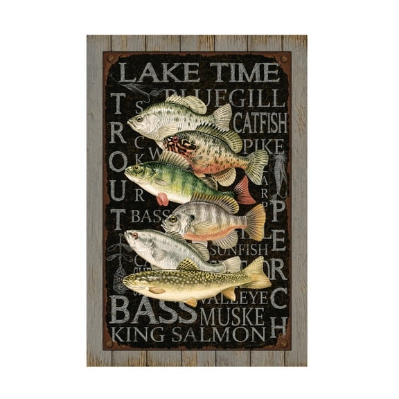 Trademark Fine Art Jean Plout Wilderness Lodge 23 Canvas Wall Art - 30x47