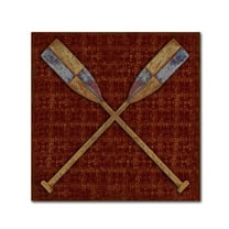 Trademark Fine Art 'Wilderness Lodge 3' Canvas Art by Jean Plout