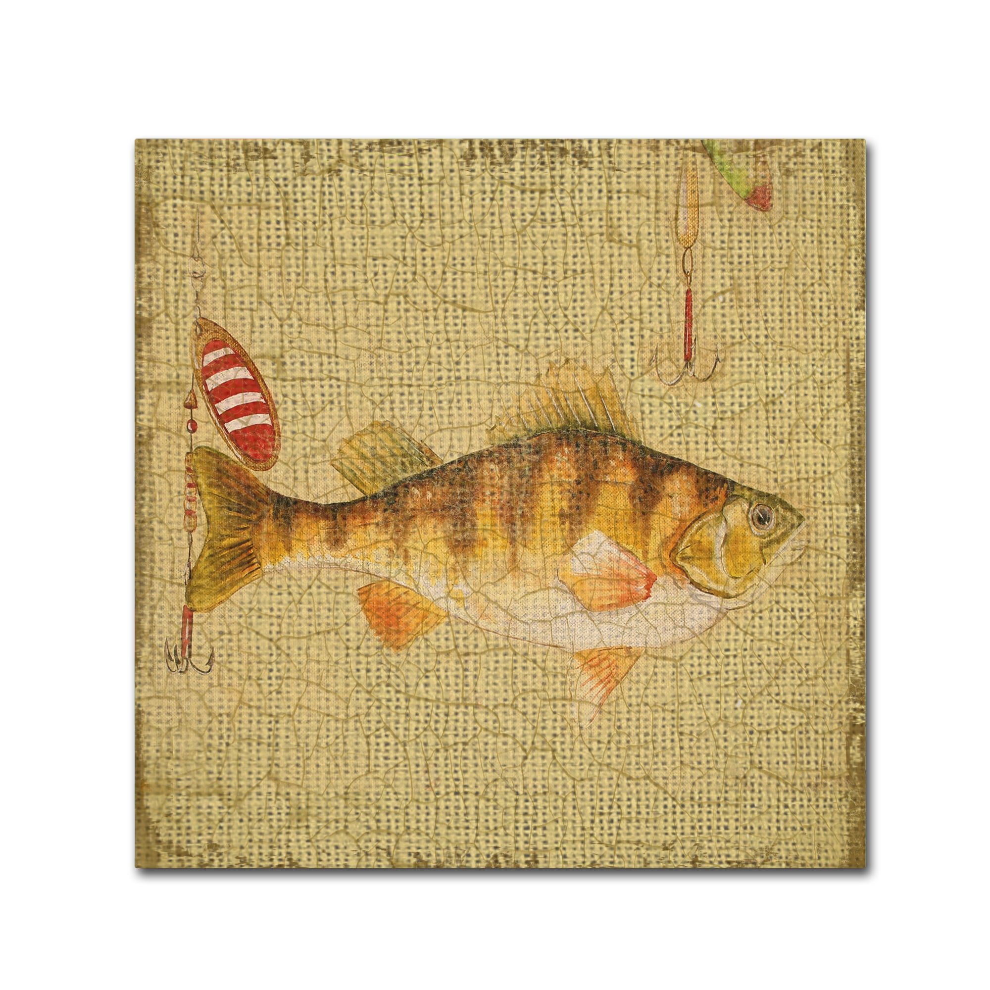 Trademark Fine Art 'Wilderness Lodge 6' Canvas Art by Jean Plout