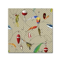 Trademark Fine Art 'Wilderness Lodge I' Canvas Art by Jean Plout