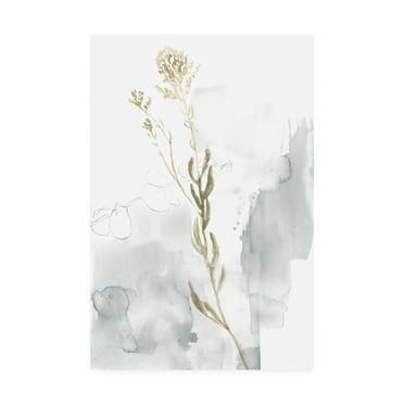 Trademark Fine Art 'Wildflower Triptych III' Canvas Art by Jennifer Goldberger