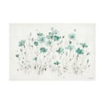 thumbnail image 1 of Trademark Fine Art 'Wildflowers I Turquoise' Canvas Art by Lisa Audit, 1 of 4