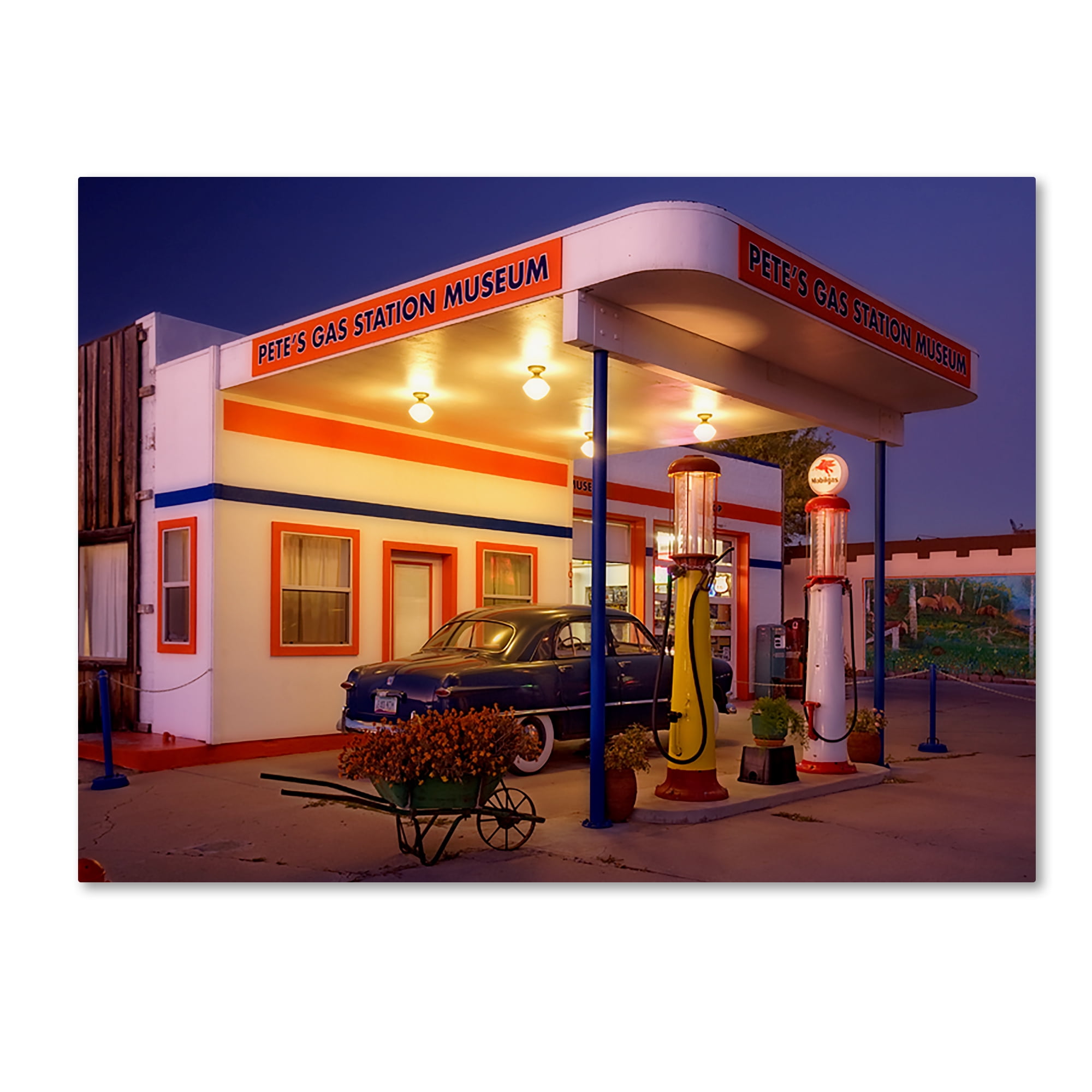 Trademark Fine Art 'Williams Pete's Museum' Canvas Art by Mike Jones Photo