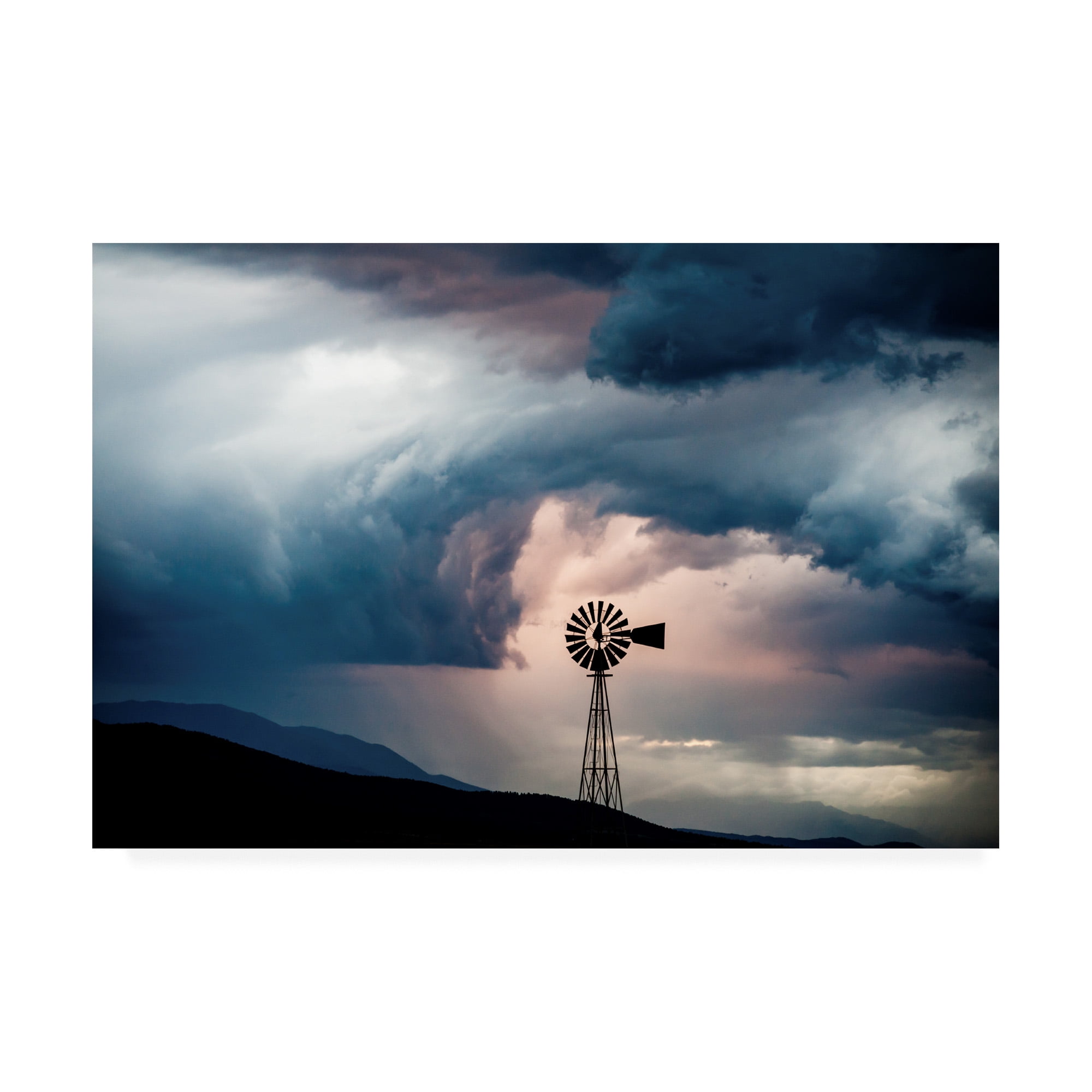Trademark Fine Art 'Windmill 9' Canvas Art by Dan Ballard