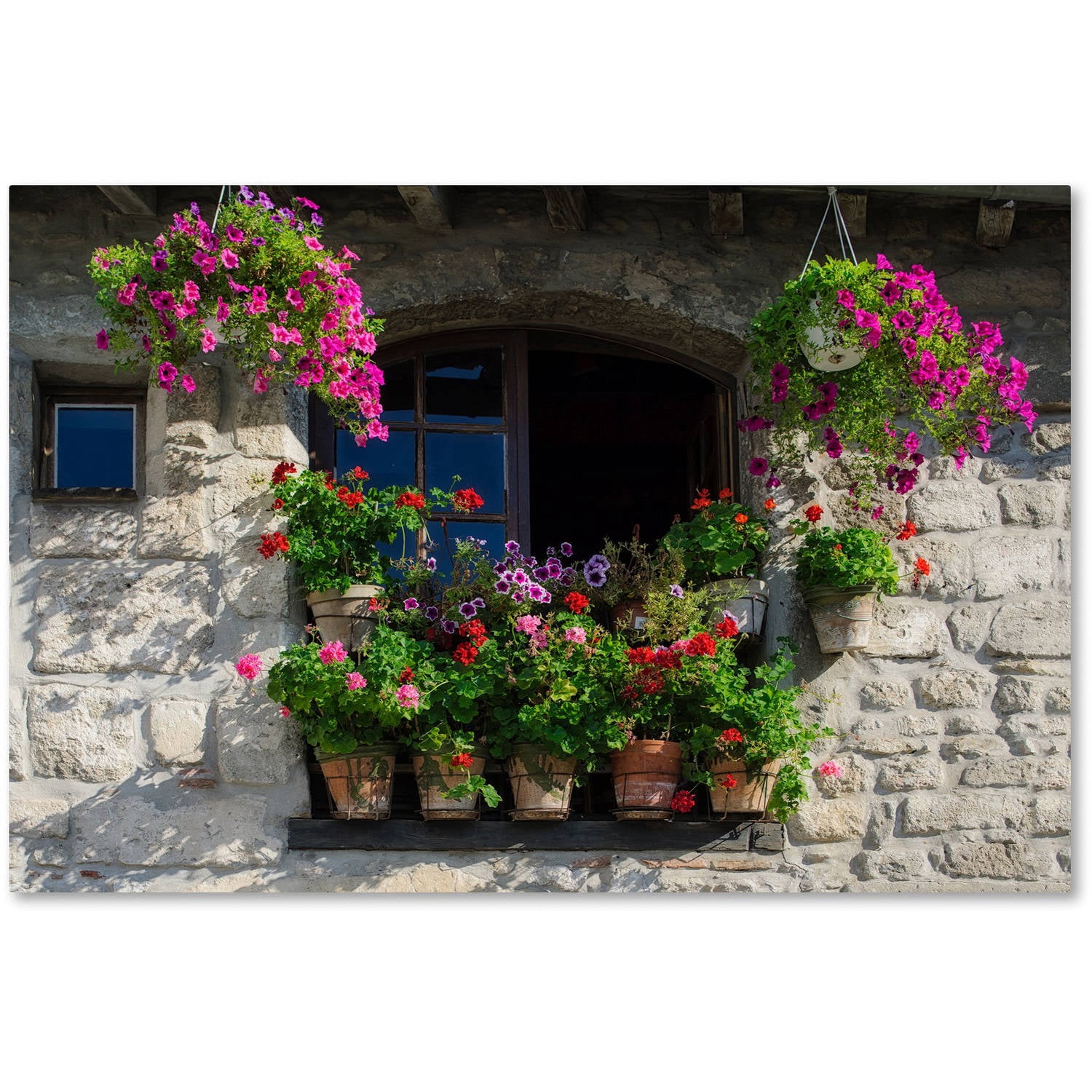 Trademark Fine Art "Window Dressing" Canvas Art by Michael Blanchette Photography