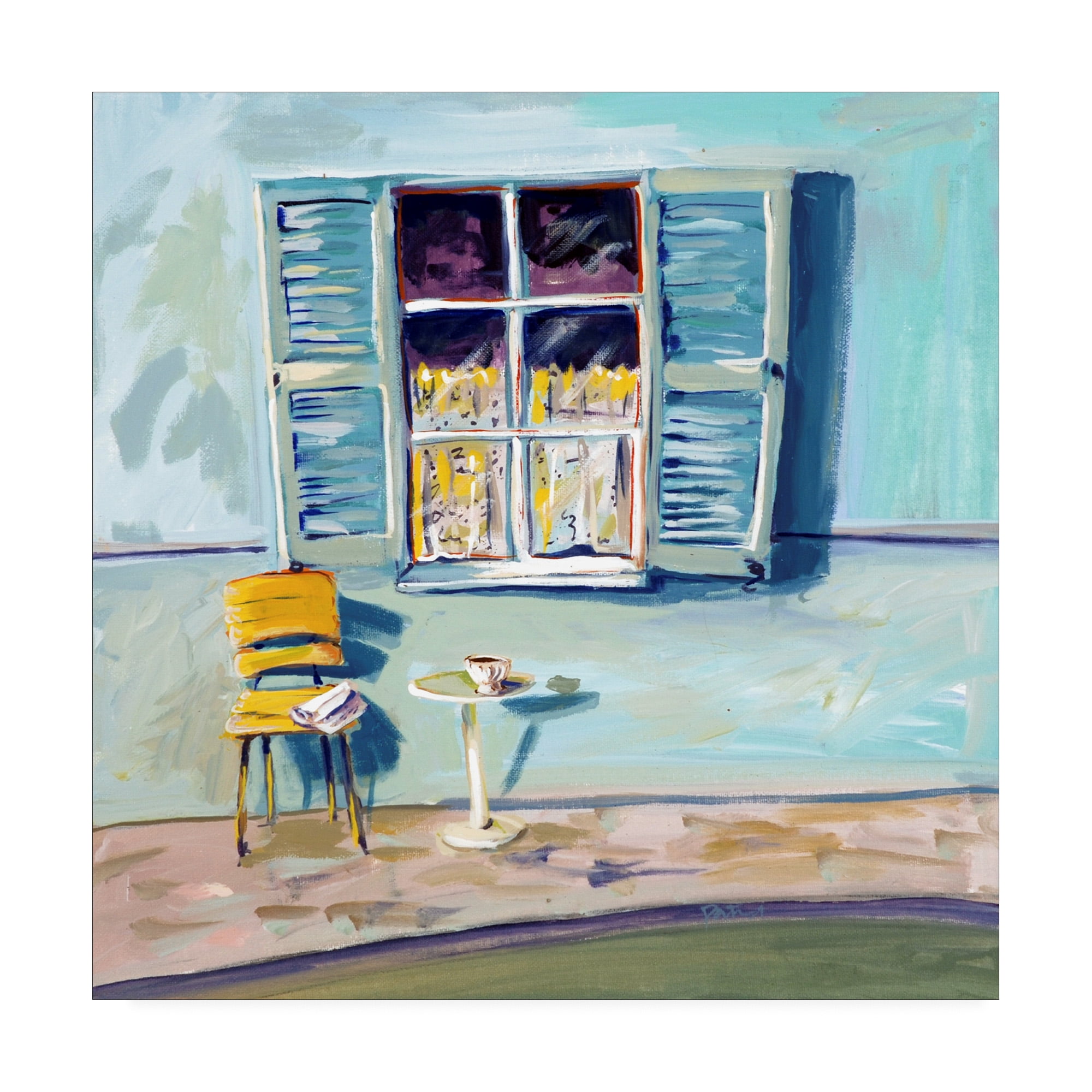 Trademark Fine Art 'Window I' Canvas Art by Patricia A. Reed