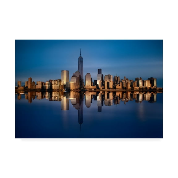 Trademark Fine Art 'Windows in the Sky' Canvas Art by David Ayash