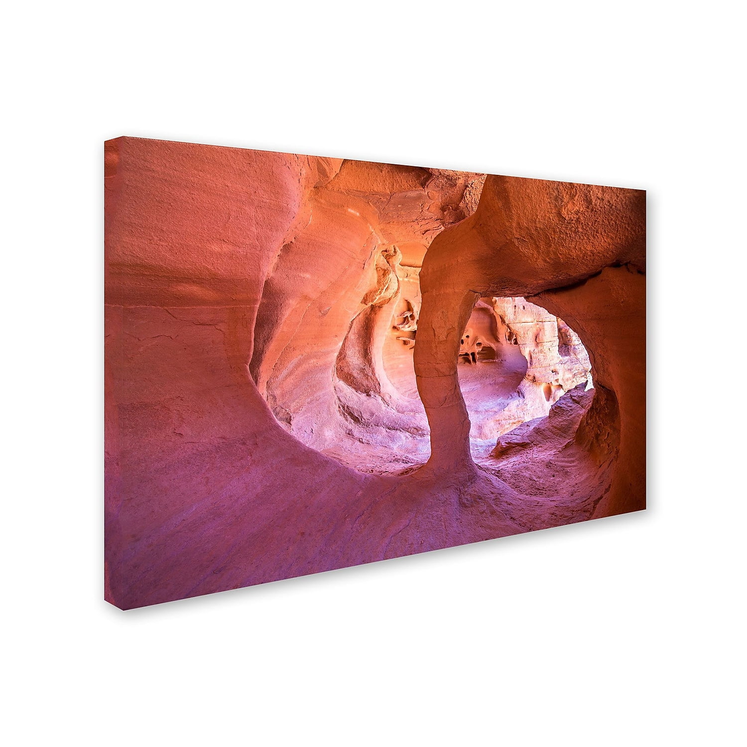 Trademark Fine Art "Windstone Arch" Canvas Art by Pierre Leclerc