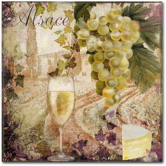 Trademark Fine Art "Wine Country I" Canvas Art by Color Bakery