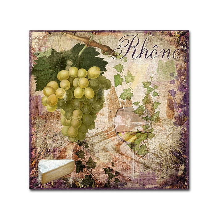 Trademark Fine Art "Wine Country VI" Canvas Art by Color Bakery