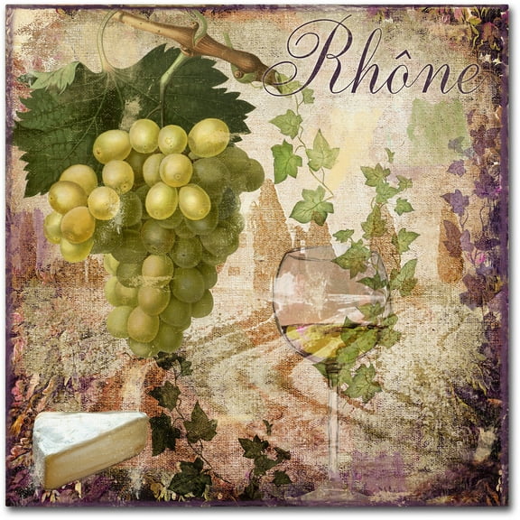 Trademark Fine Art "Wine Country VI" Canvas Art by Color Bakery