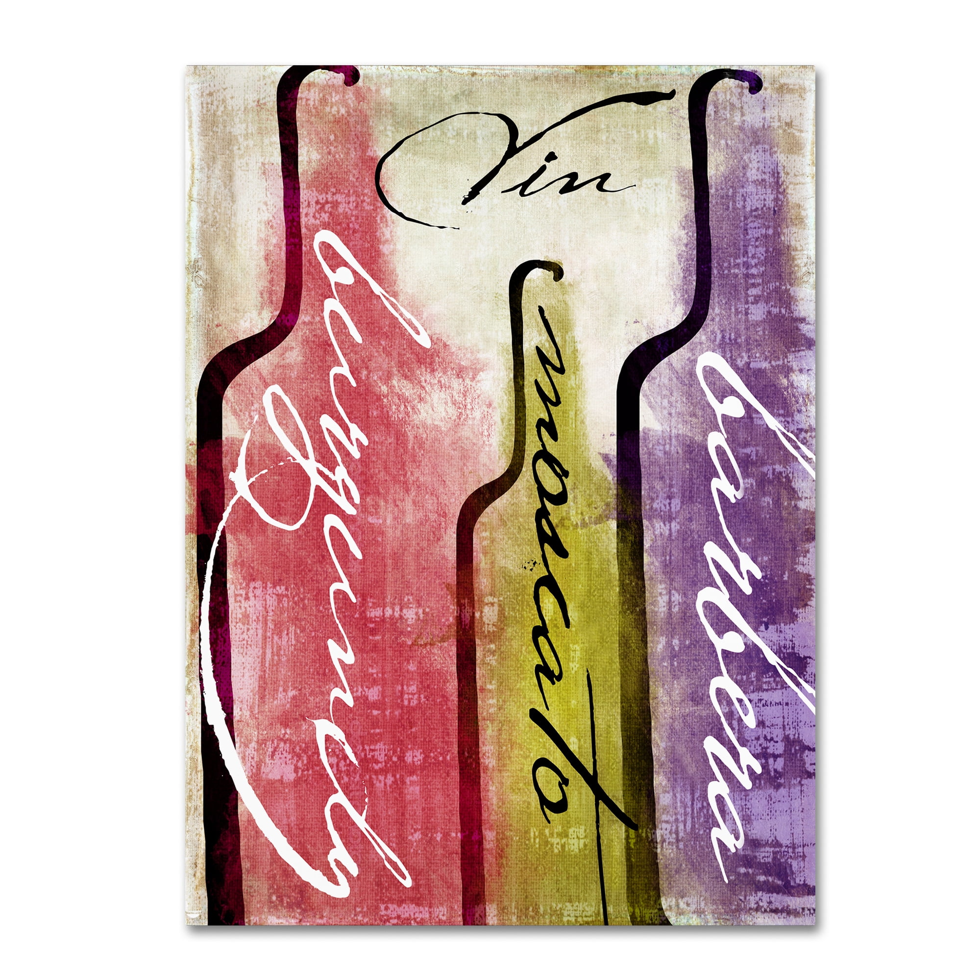 Trademark Fine Art "Wine Tasting II" Canvas Art by Color Bakery