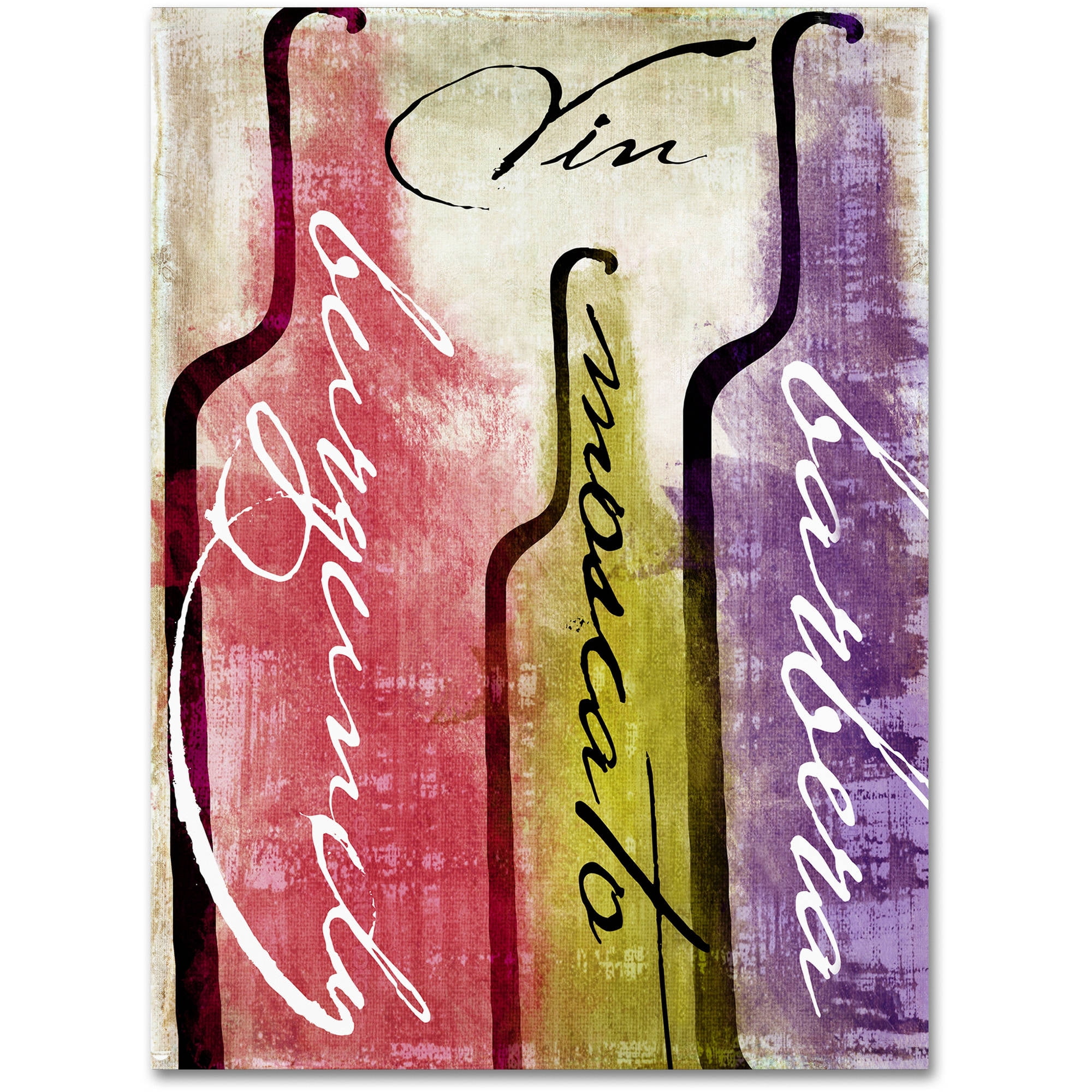 Trademark Fine Art "Wine Tasting II" Canvas Art by Color Bakery