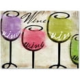 thumbnail image 1 of Trademark Fine Art "Wine Tasting III" Canvas Art by Color Bakery, 1 of 3