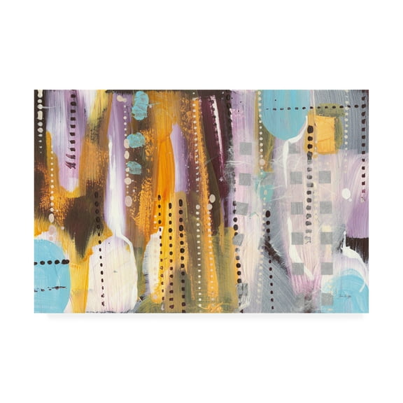 Trademark Fine Art 'Wine Time Too' Canvas Art by Jan Griggs