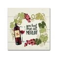 thumbnail image 1 of Trademark Fine Art 'Wine and Friends II' Canvas Art by Janelle Penner, 1 of 3