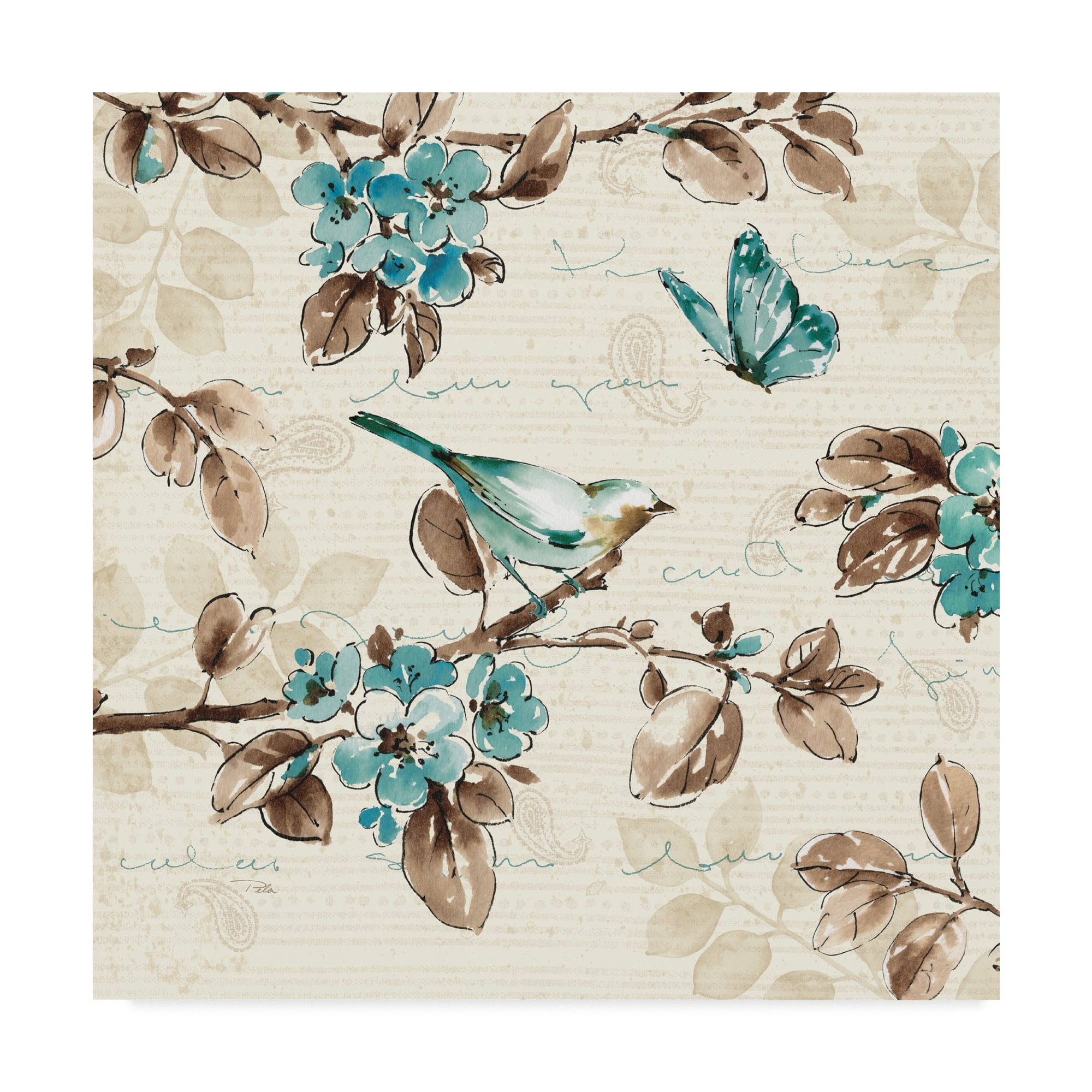 Trademark Fine Art 'Wing Prints III' Canvas Art by Pela