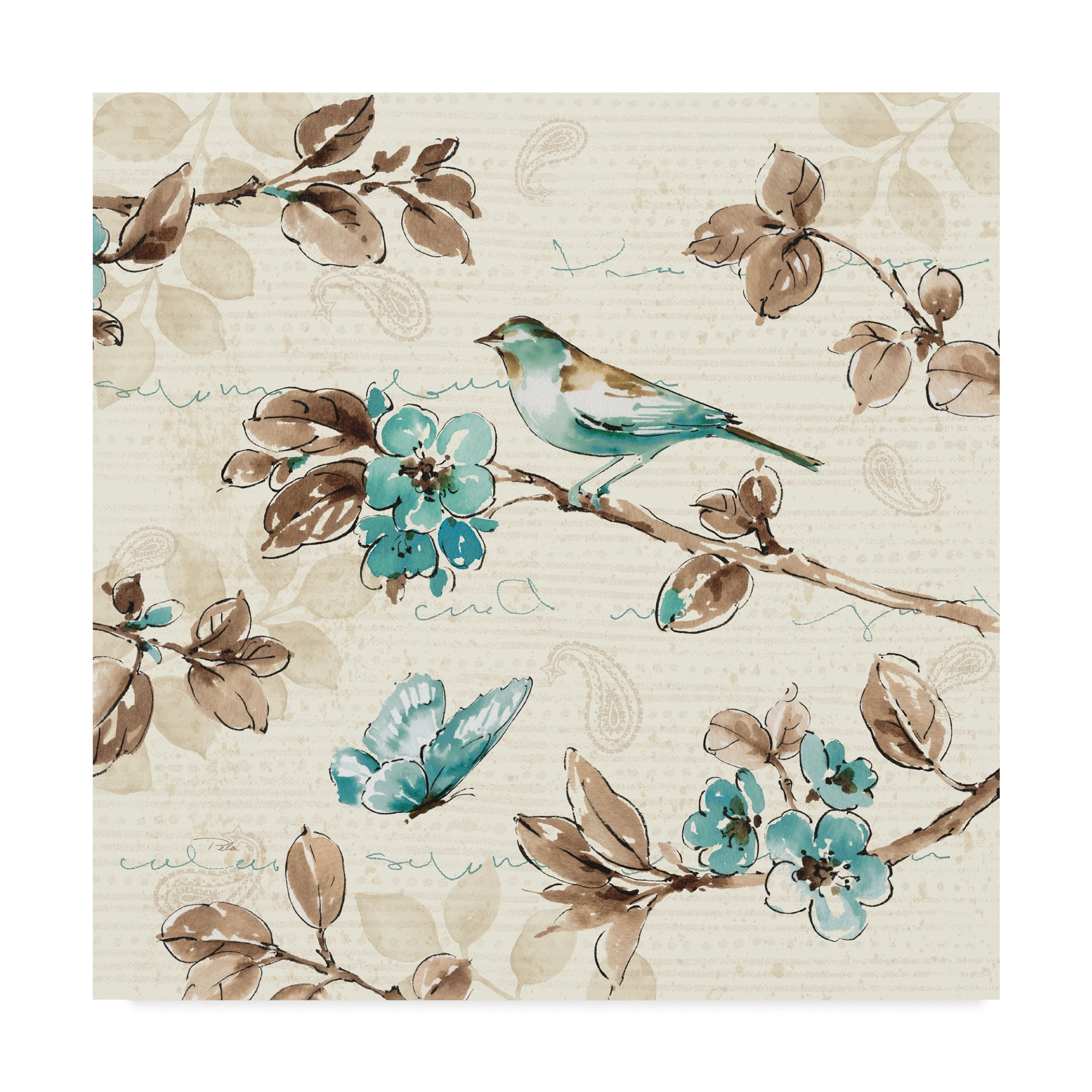 Trademark Fine Art 'Wing Prints IV' Canvas Art by Pela