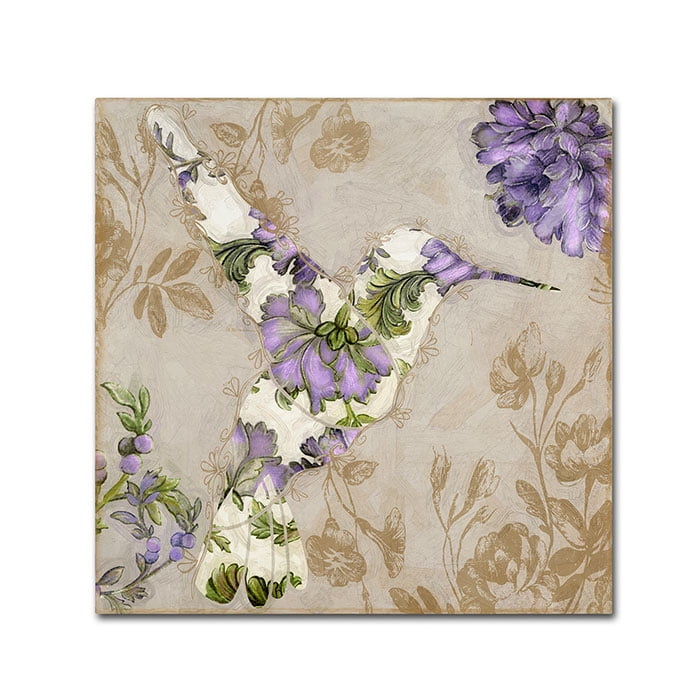 Trademark Fine Art "Winged Tapestry IV" Canvas Art by Color Bakery