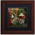 thumbnail image 1 of Trademark Fine Art "Winging It III" Canvas Art by Color Bakery Black Matte, Wood Frame, 1 of 1