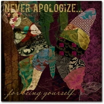 Trademark Fine Art "Winging It IV" Canvas Art by Color Bakery