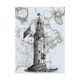 thumbnail image 1 of Trademark Fine Art 'Winstanley Eddystone Lighthouse' Canvas Art by Fab Funky, 1 of 3
