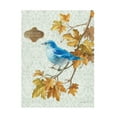 thumbnail image 1 of Trademark Fine Art 'Winter Bird Mountain Blue Bird' Canvas Art by Danhui Nai, 1 of 4