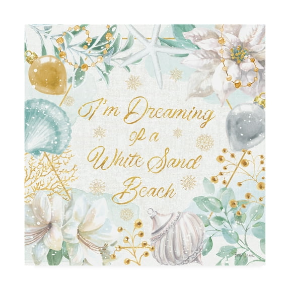 Trademark Fine Art 'Winter Coast III' Canvas Art by Beth Grove