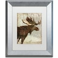 thumbnail image 1 of Trademark Fine Art "Winter Game Four" Canvas Art by Color Bakery White Matte, Silver Frame, 1 of 4