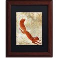 thumbnail image 1 of Trademark Fine Art "Winter Game One" Canvas Art by Color Bakery Black Matte, Wood Frame, 1 of 1