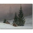 thumbnail image 1 of Trademark Fine Art "Winter Landscape" Canvas Art by Caspar Friedrich, 1 of 1
