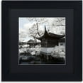 thumbnail image 1 of Trademark Fine Art "Winter Temple" Canvas Art by Philippe Hugonnard, Black Matte, Black Frame, 1 of 4