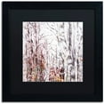 thumbnail image 1 of Trademark Fine Art "Winter Trees" Canvas Art by Lisa Powell Braun, Black Matte, Black Frame, 1 of 4