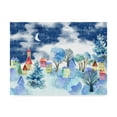 thumbnail image 1 of Trademark Fine Art 'Winter Village' Canvas Art by Lisa Powell Braun, 1 of 3
