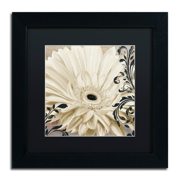 Trademark Fine Art 'Winter White I' Black Framed Art by Color Bakery