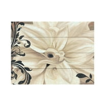 Trademark Fine Art 'Winter White II' Wooden Wall Art Art by Color Bakery