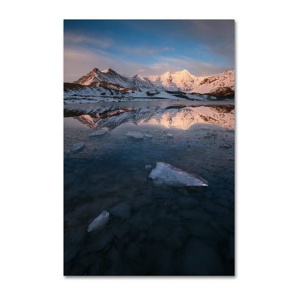 Trademark Fine Art 'Winter is Coming' Canvas Art by Mathieu Rivrin