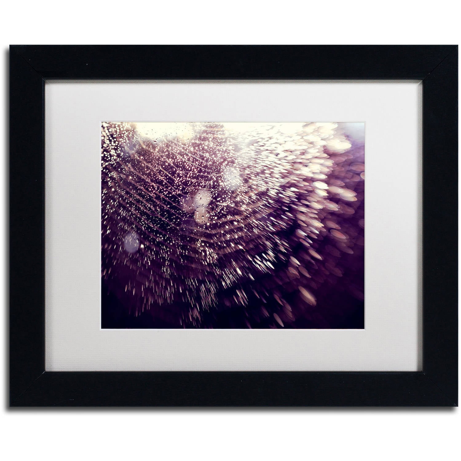 Trademark Fine Art "Wishful Thinking" Canvas Art by Beata Czyzowska Young, White Matte, Black Frame