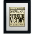 thumbnail image 1 of Trademark Fine Art "Women?s Right to Vote" Canvas Art by Color Bakery White Matte, Black Frame, 1 of 4