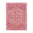 thumbnail image 1 of Trademark Fine Art 'Woodcut in Red I' Canvas Art by Chariklia Zarris, 1 of 4