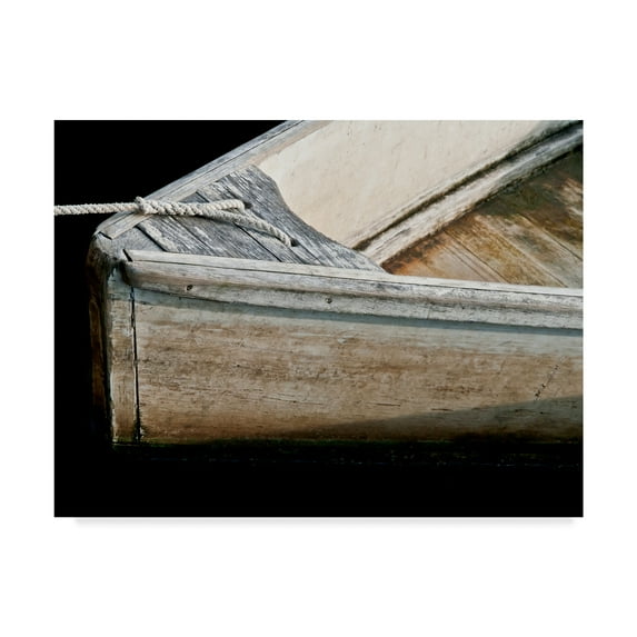 Trademark Fine Art 'Wooden Rowboats IV' Canvas Art by Rachel Perry