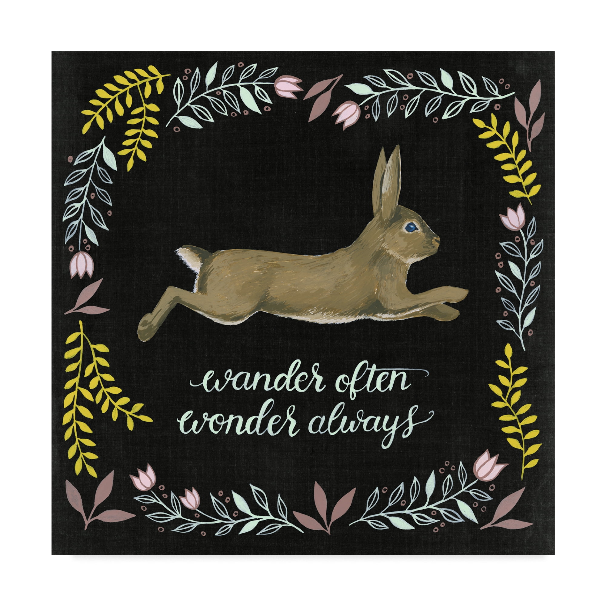 Trademark Fine Art 'Woodland Adventure I' Canvas Art by Grace Popp