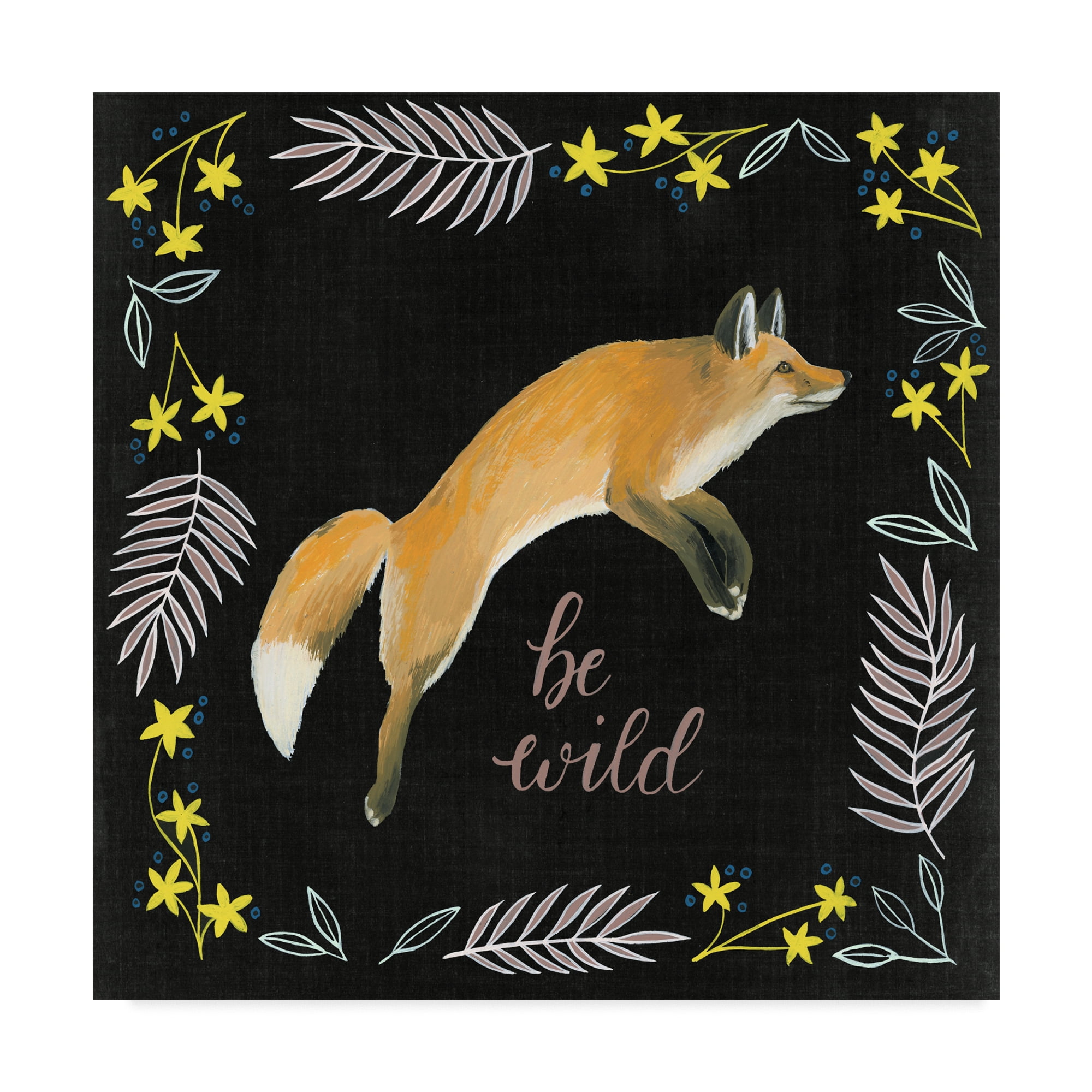 Trademark Fine Art 'Woodland Adventure II' Canvas Art by Grace Popp