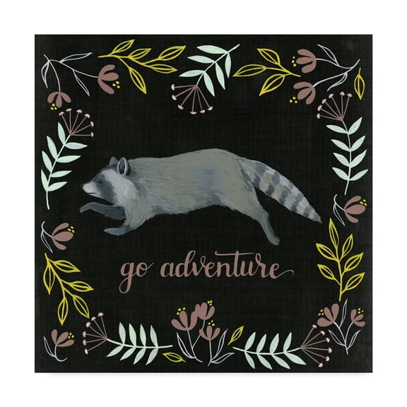 Trademark Fine Art 'Woodland Adventure III' Canvas Art by Grace Popp