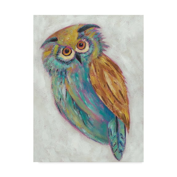 Trademark Fine Art 'Woodland Friends III' Canvas Art by Chariklia Zarris