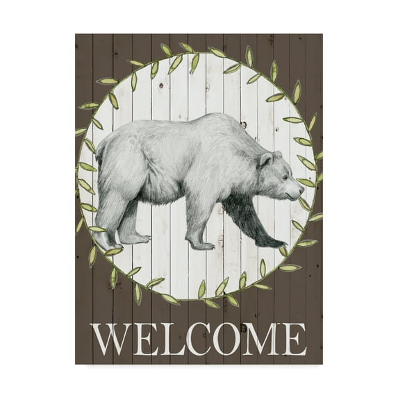 Trademark Fine Art 'Woodland Walk III' Canvas Art by Grace Popp